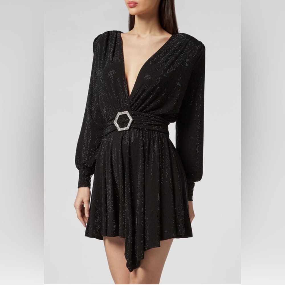 PHILIPP PLEIN
SHORT DRESS CRYSTAL
Size M
Color BLACK
NEW